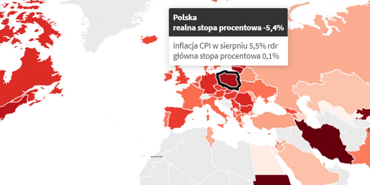 Mamy jedne z najbardziej oderwanych od inflacji stóp procentowych na świecie, a co więcej podaż pieniądza też rośnie bardzo szybko. RPP jednak nie decyduje się na zmiany w polityce pieniężnej, dokładając cegiełkę do rosnącej inflacji.