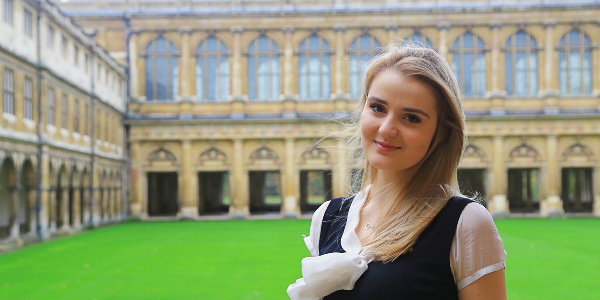 Aleksandra Pędraszewska na Cambridge