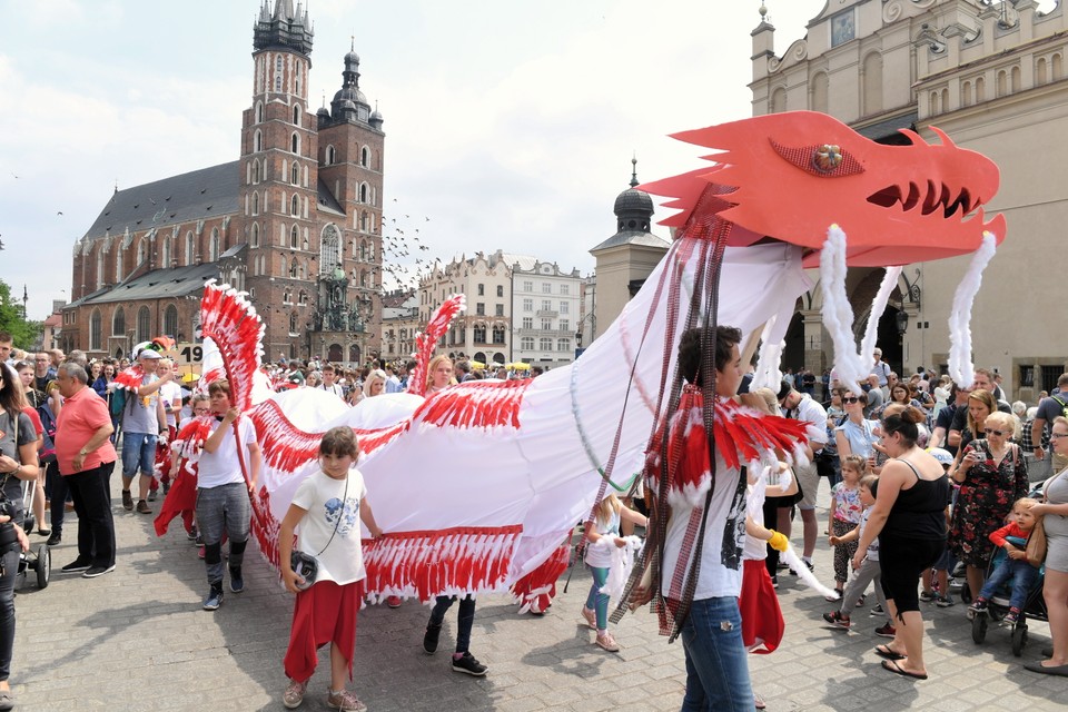 Wielka Parada Smoków przeszła przez Kraków