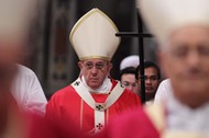 Pope Francis Holy Mass For Souls of Cardinals