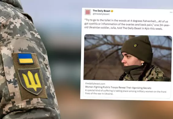Piekło ukraińskich żołnierek. "Walczą kobiety w ciąży, dopóki nie są w siódmym miesiącu"