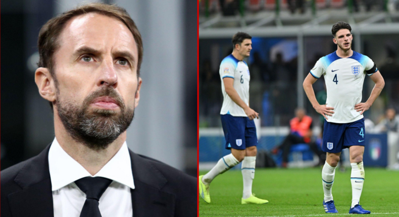 England have suffered relegation in the UEFA Nations League