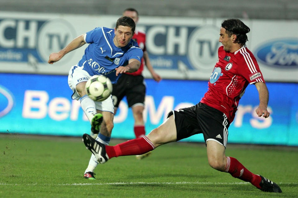 PIŁKA NOŻNA LIGA POLSKA LECH POZNAŃ - LEGIA WARSZAWA