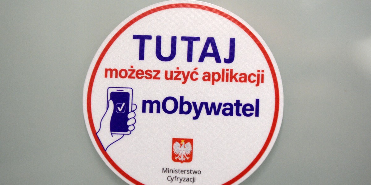 Z aplikacji mObywatel będzie można korzystać wszędzie, gdzie wymagane jest wylegitymowanie się.