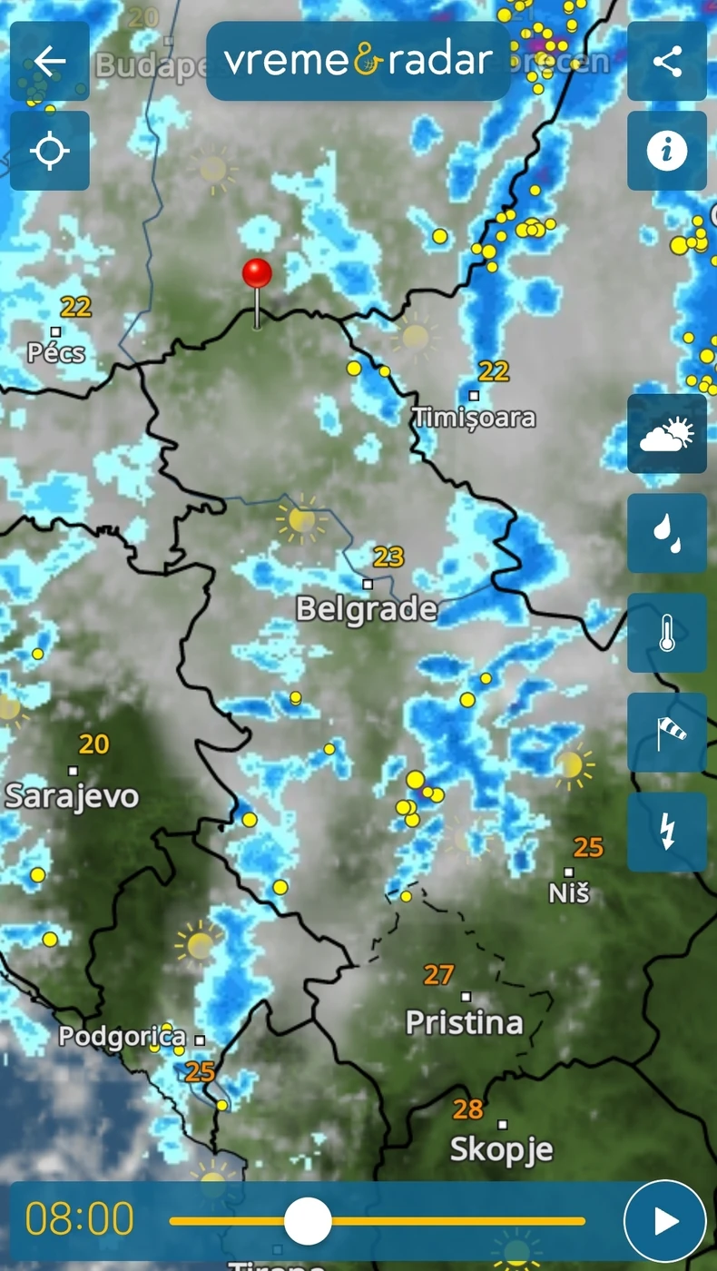 8 časova u nedelju 27. jula