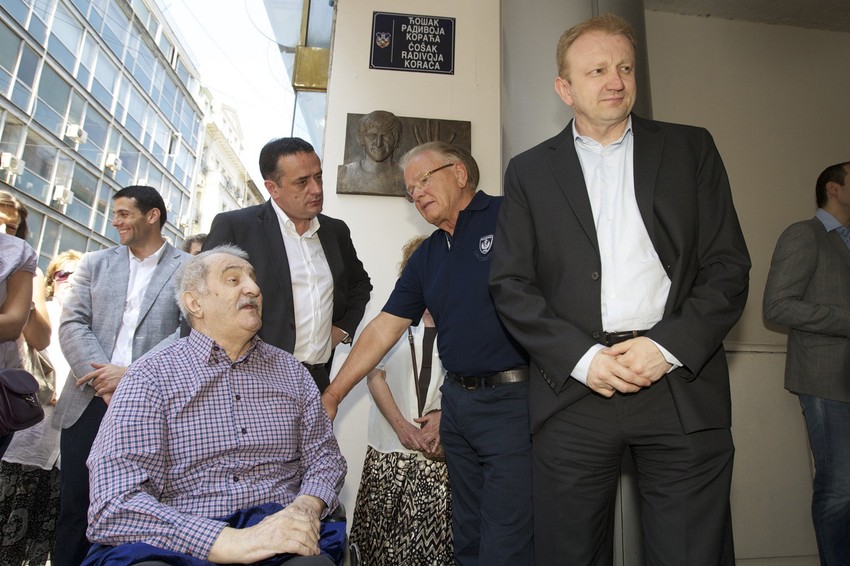 Zoran Petrović, Aleksandar Antić, Duda Ivković i Dragan Đilas