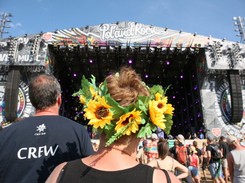 Kosmiczny budżet był zbędny. Ta para ma największe wesele w Polsce - na festiwalu Pol'and'Rock