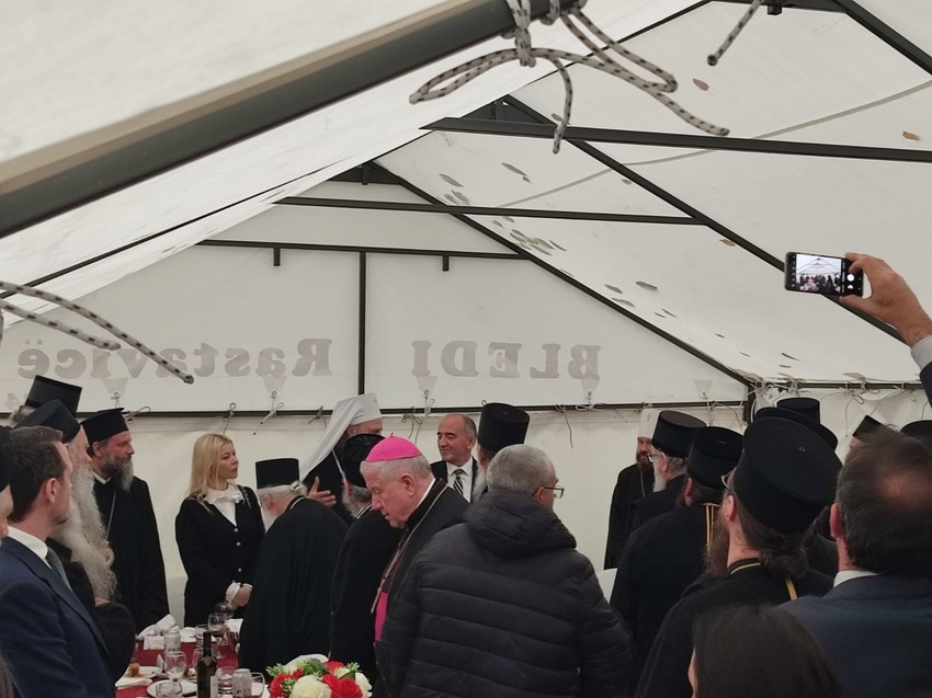 Gradonačelnik Peći na ustoličenju patrijarha Porfirija