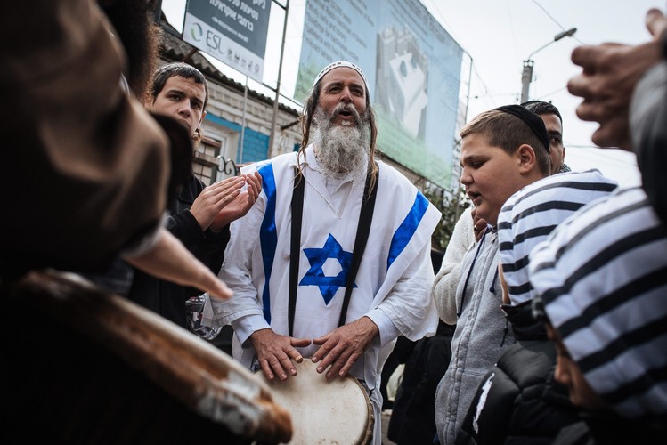 Żydzi świętują Rosz Haszana, czyli nowy rok 5775 na Ukrainie