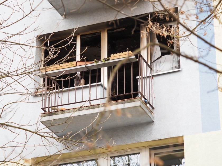 Tragedia na Retkini. Kobieta zginęła w pożarze