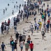 Španska Seuta je u petak bila preplavljena migrantima iz Maroka