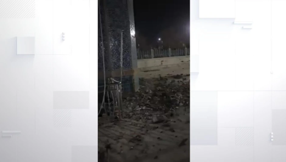 Zemljotres u Avganistanu - šteta na Plavoj džamiji u Mazari Šarifu