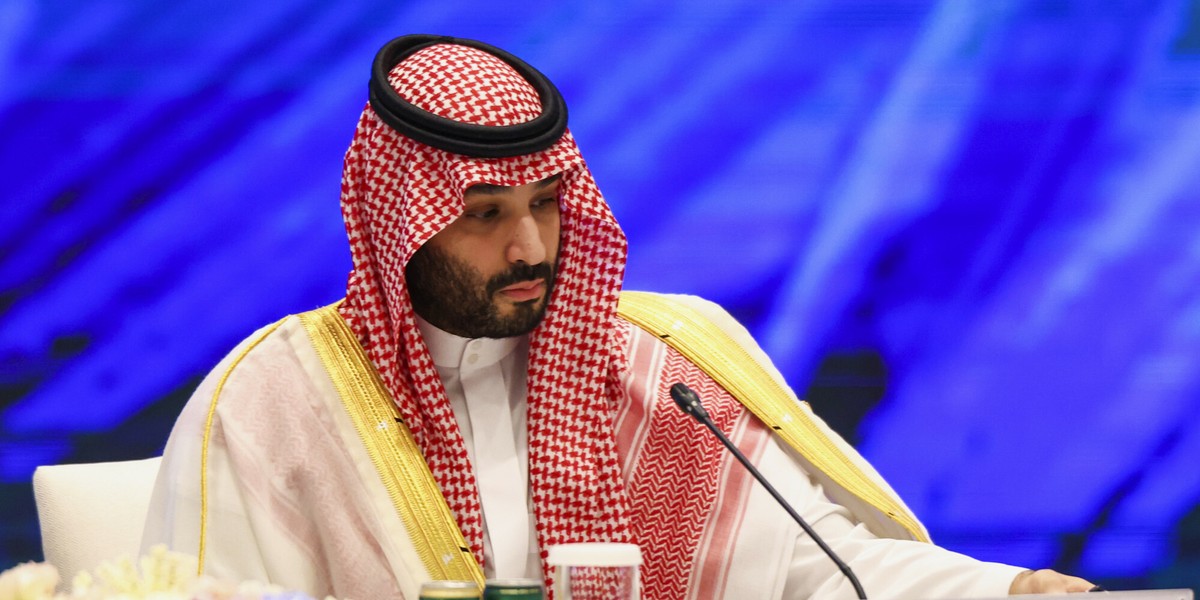 Książę Arabii Saudyjskiej Mohammed bin Salman.