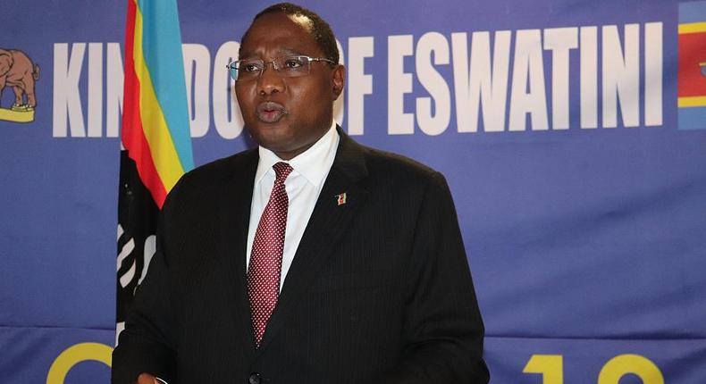 Eswatini Prime Minister Ambrose Mandvulo Dlamini.