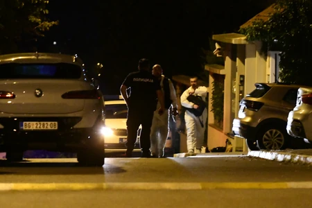 Policija na mestu gde je prijavljena pucnjava