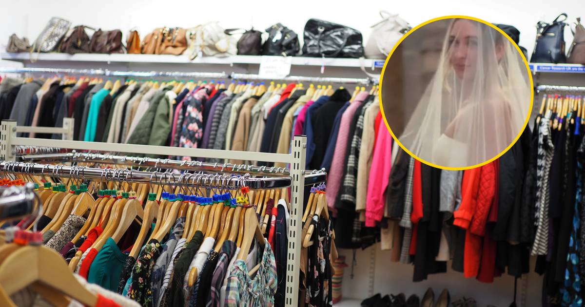 Kupiła suknię ślubną za około 70 zł w lumpeksie. Gdy odkryła jej historię nie uwierzyła