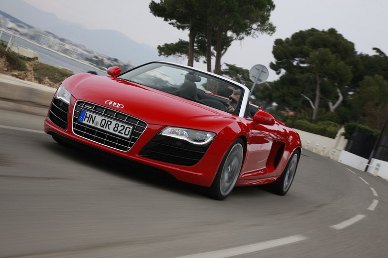 Audi R8 Spyder - supercabrio na wiosnę