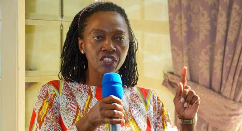 Martha Karua who was Azimio leader Raila Odinga's running mate in the August 2022 presidential elections