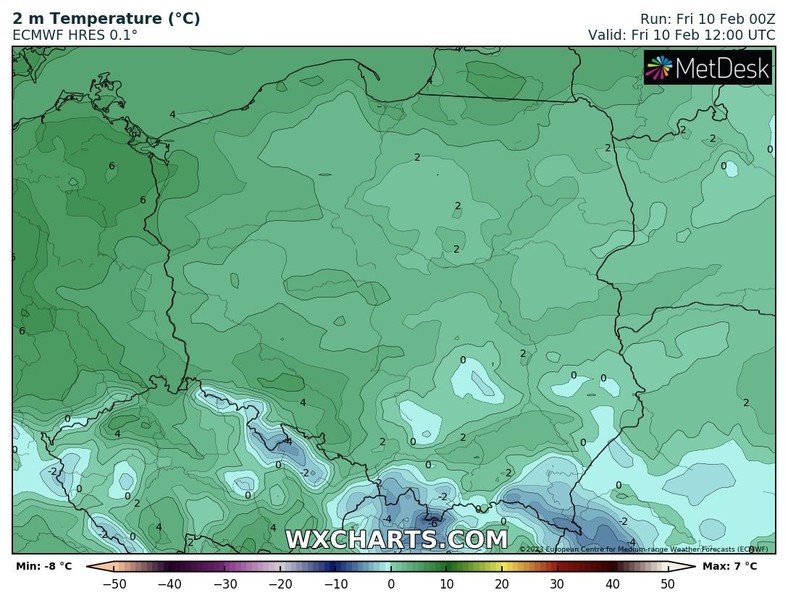 Odwilż obejmie już prawie całą Polskę