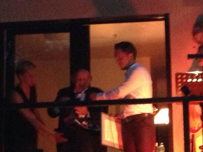 Urodziny Jerzego Urbana - zdjęcie z profilu Janusza Palikota