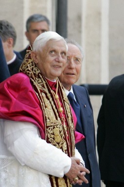 ITALY-POPE-CIAMPI-VISIT