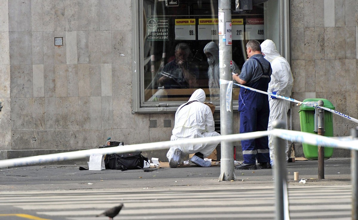 Eksperci na miejscu zamachu w Budapeszcie