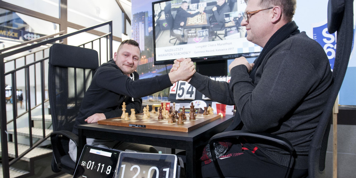 Rekord Guinnessa w maratonie szachowym pobity w Katowicach!