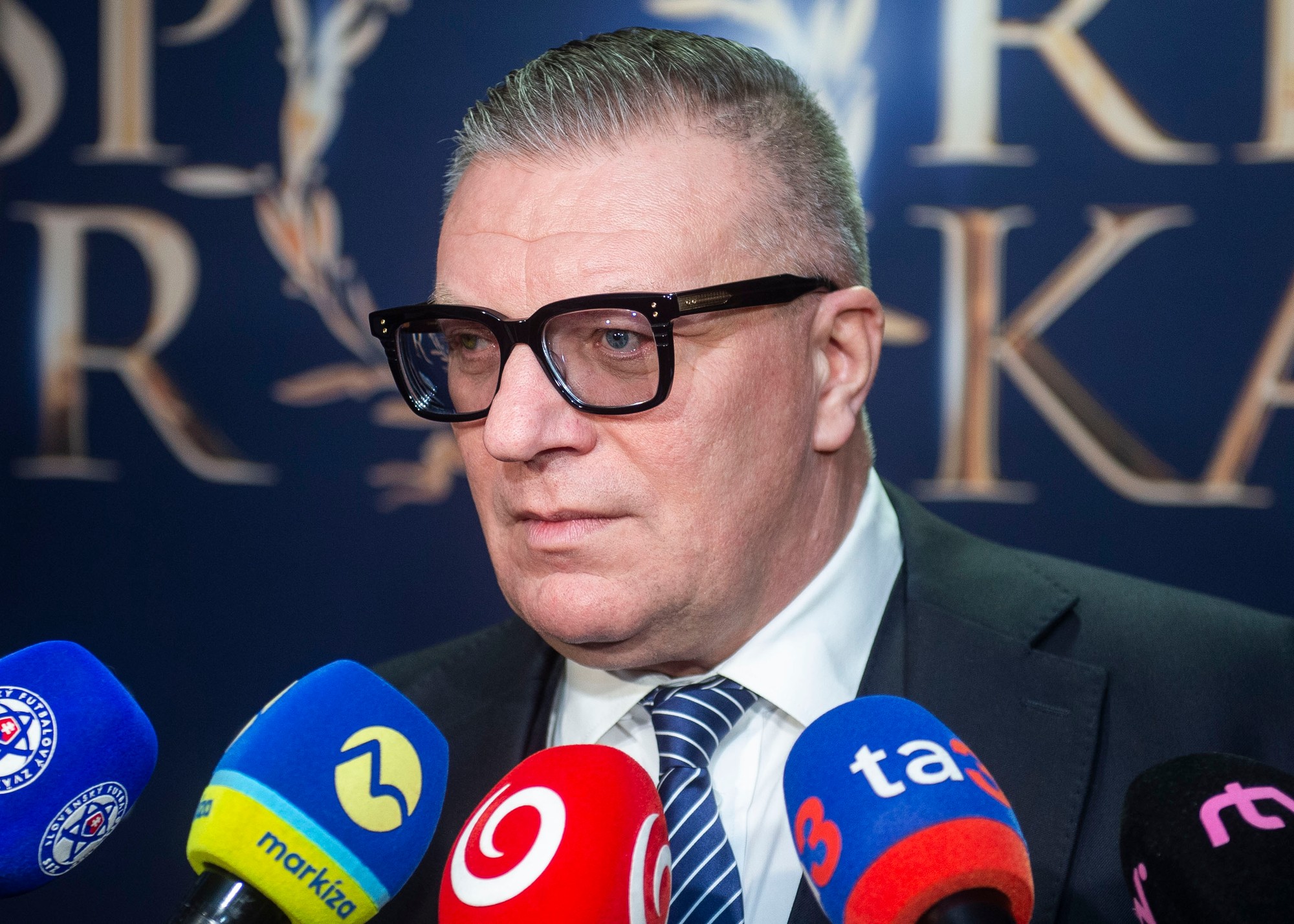 Prezident Slovenského futbalového zväzu (SFZ) Ján Kováčik.