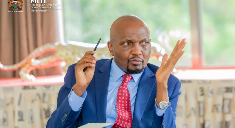 Moses Kuria - Kenya's Cabinet Secretary for Investments, Trade and Industry