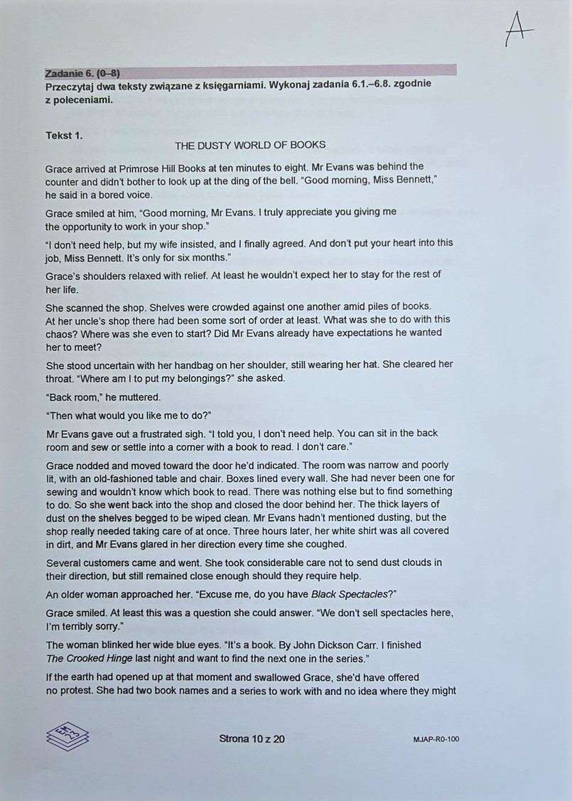 Matura 2024. Język angielski - poziom rozszerzony [ARKUSZE CKE i ODPOWIEDZI]