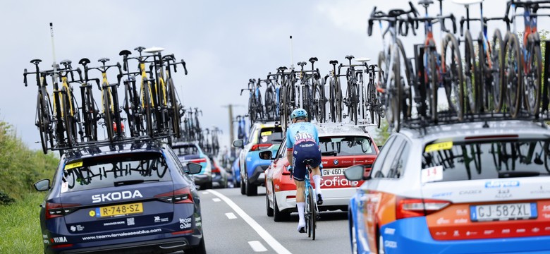 Tour de France. Złodzieje ukradli kolarzom rowery