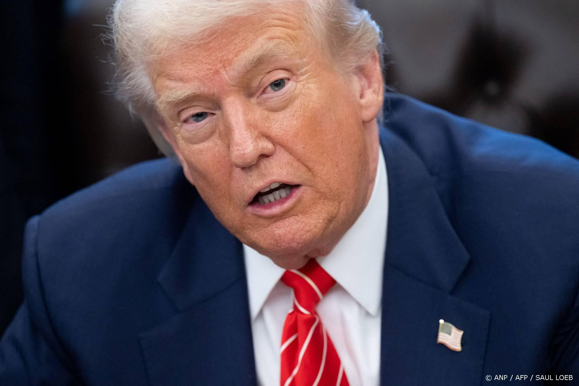 Trump herhaalt dreigement tegen Iran na overleg met Netanyahu