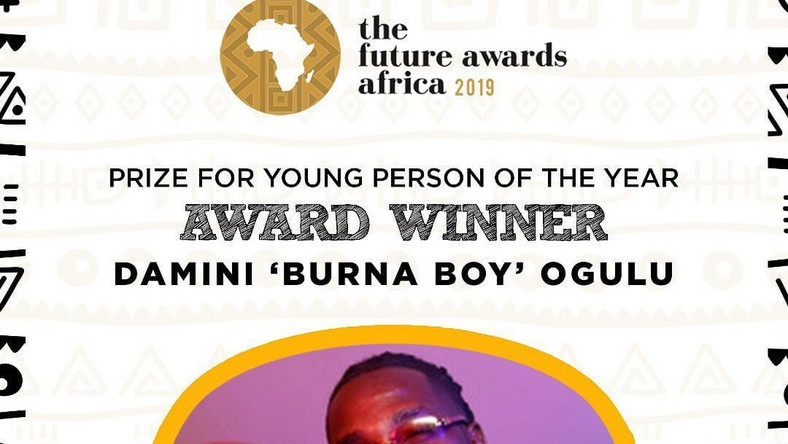 Young Person Of the year (Burna Boy)