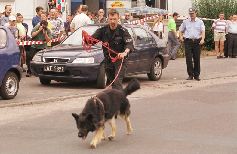 Miejsce zamachu na Tomasza R. ps. "Ryba"