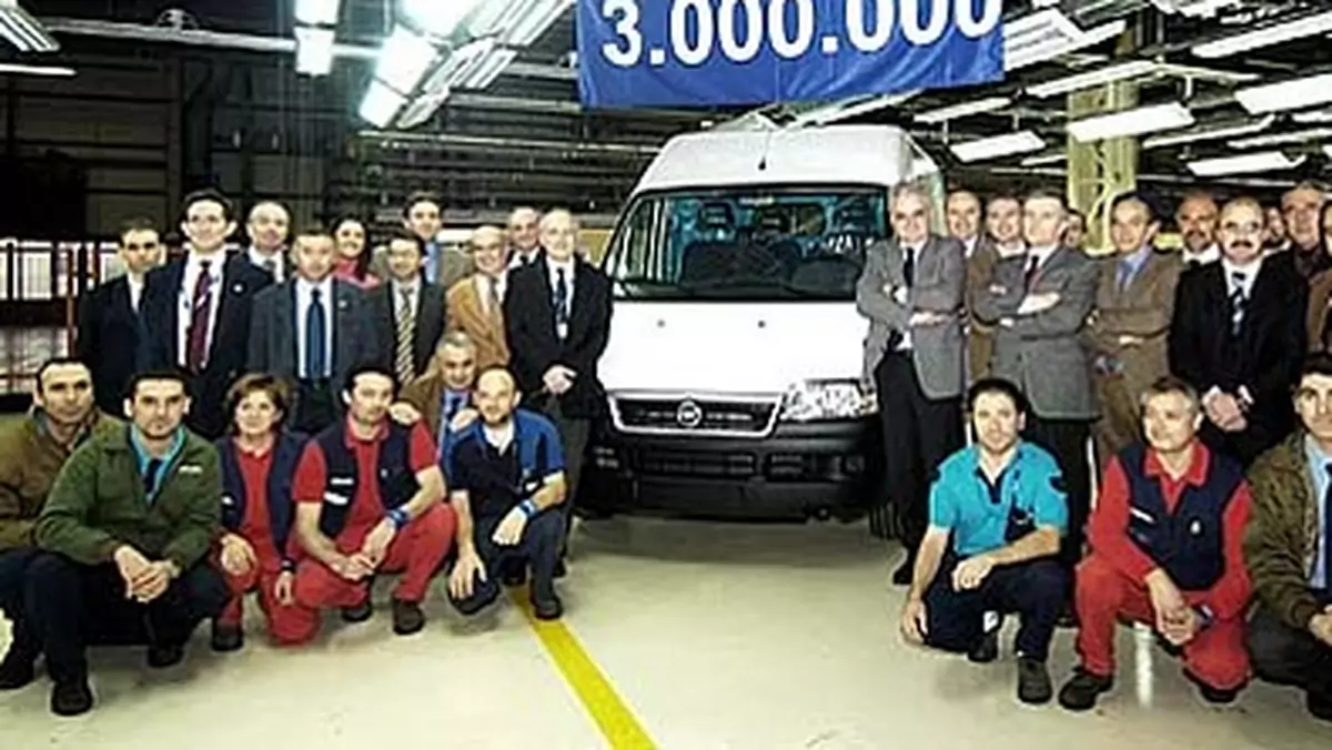 3 000 000 samochodów dostawczych