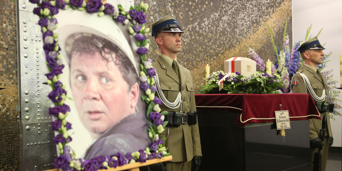 Pogrzeb Romana Kłosowskiego 
