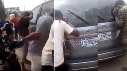 Couple die while having s*x inside stationary car along highway (video)