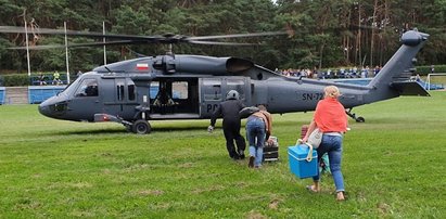 152 minuty na wagę życia. Nagła akcja policji. Poderwano do lotu śmigłowiec Black Hawk FILM