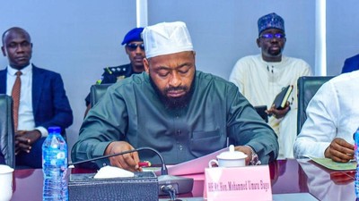 Governor Umar Bago of Niger State. [Twitter:@UmarAB]