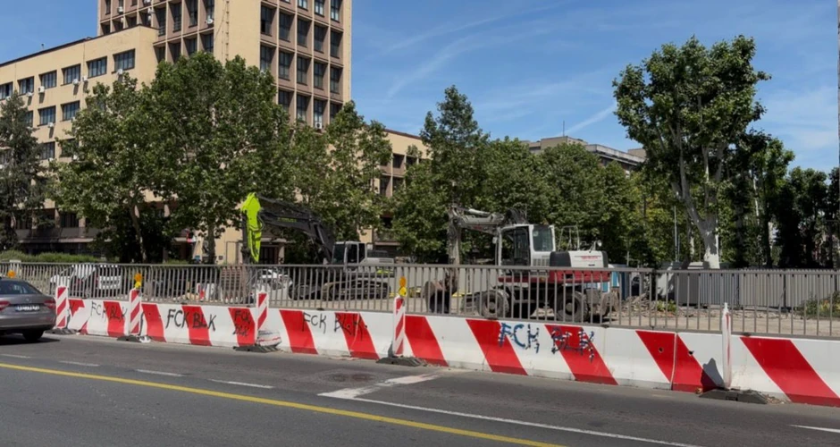 Radovi u Bulevaru despota Stefana