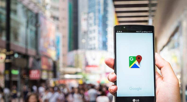 google maps phone