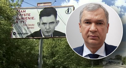 Białoruski opozycjonista tłumaczy "Faktowi" kim jest człowiek, który wymyślił billboardy ze zdjęciem Emila Czeczko. Wszystko układa się w całość