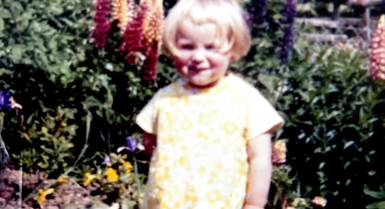 The author, shown as a toddler, was never a fan of her first name, Jane.Courtesy of the author