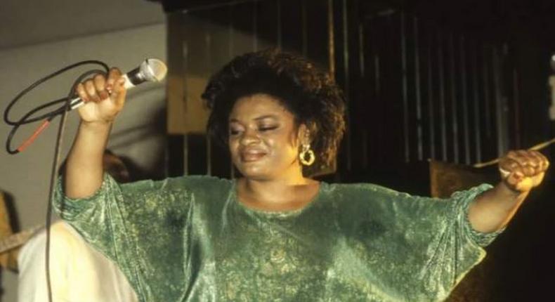 Tshala Muana during at a past concert. She passed on in Kinshasa on Saturday, December 10,2022