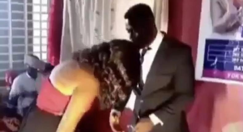 Pastor filmed shaving private parts of ladies in church speaks