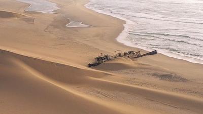 The  2020 celebrity challenge dubbed #TheHeatIsOn is taking place at Namibia's skeleton coast. (Tripsavvy)