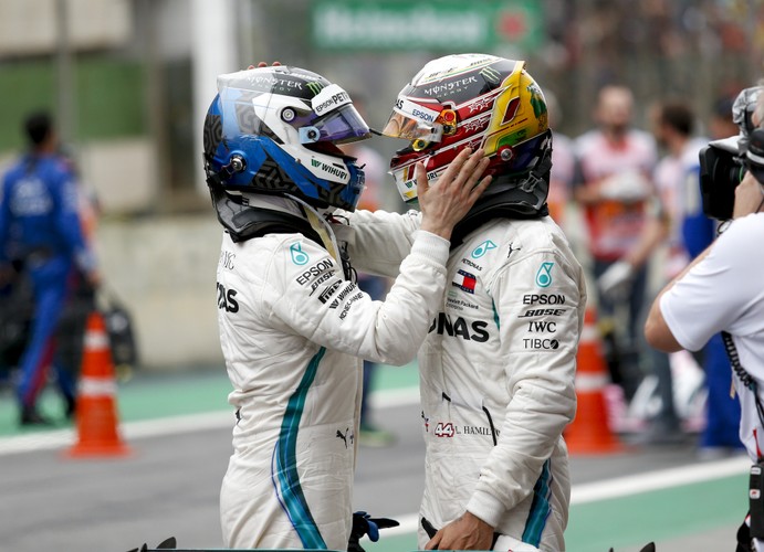 Mercedes: Lewis Hamilton, Valtteri Bottas