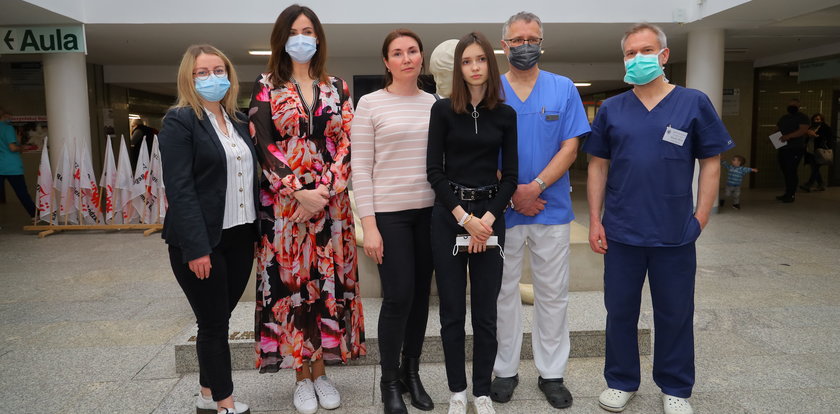 Kardiochirurg z Odessy powiedział: - Jedź do Polski. Jest szpital, gdzie uratują twoją córkę. Lekarze z ICZMP w Łodzi wszczepili zastawkę serca Natalii z Ukrainy
