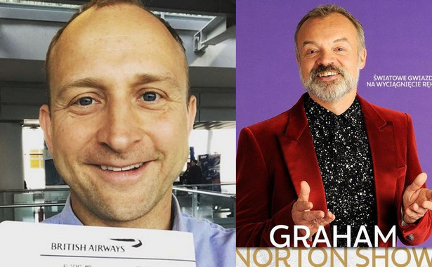 Borys Szyc za kulisami brytyjskiego hitu "Graham Norton Show"