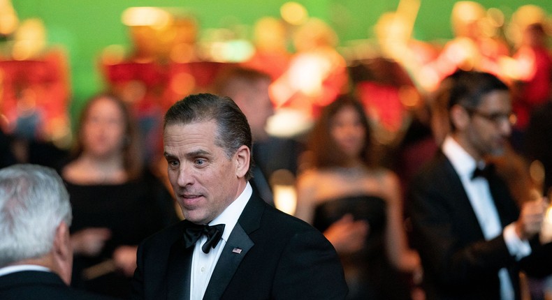 Hunter Biden at the White House.STEFANI REYNOLDS/AFP via Getty Images